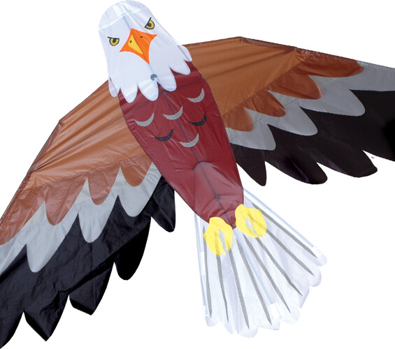 Premier Kites Cerf-volant monocorde Pygargue à tête blanche (aigle) 630104449339