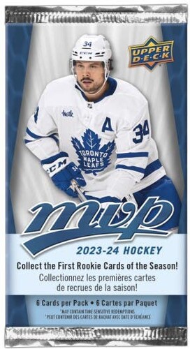 Upper Deck Upper Deck MVP hockey 23/24 Retail Booster 053334337687