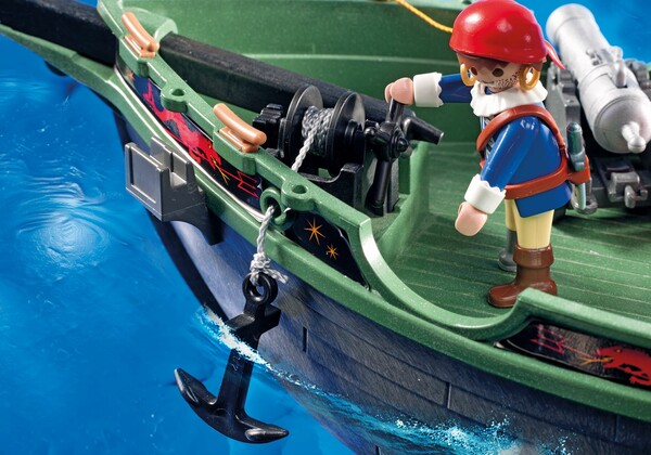 Playmobil Playmobil 5238 Bateau des corsaires avec moteur submersible radiocommandé (RC) (juin 2014) 4008789052384