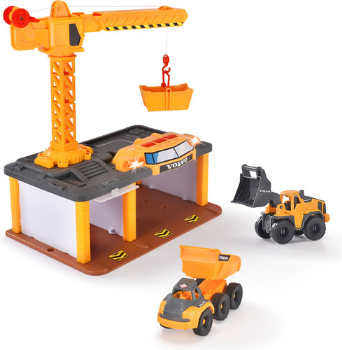 Dickie Toys Station de construction Volvo 4006333080531