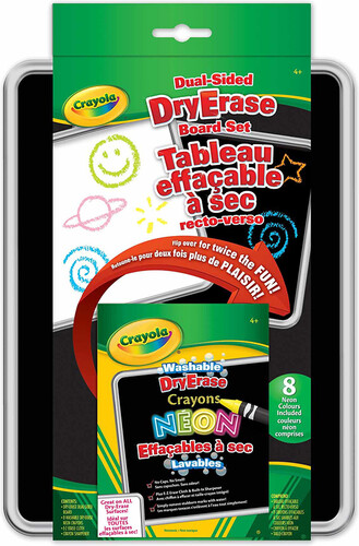Crayola Tableau effacable a sec / recto-verso 063652864703