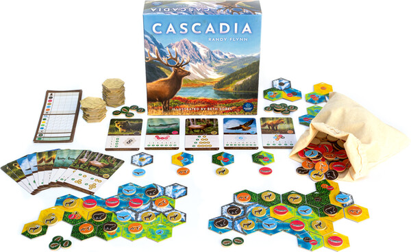 Lucky Duck Games Cascadia (fr) Base 787790591092