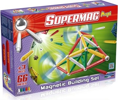 Supermag Supermag construction magnétique 66 pièces 8027352001037