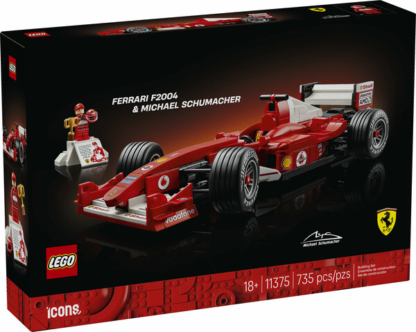 LEGO LEGO 11375 Ferrari F2004 & Michael Schumacher 673419422697