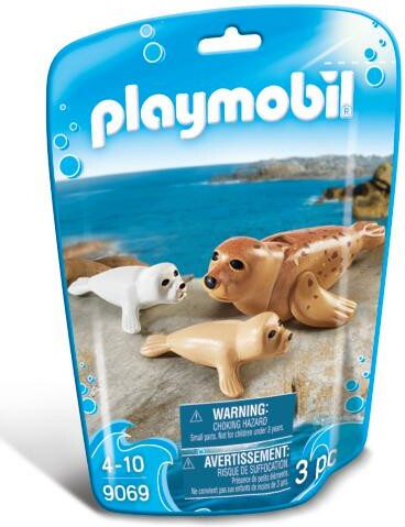 Playmobil Playmobil 9069 Phoque et ses petits en sac 4008789090690