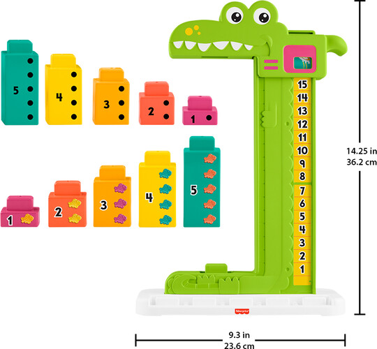 Fisher Price fisher-price - l'alligator des additions 194735275618