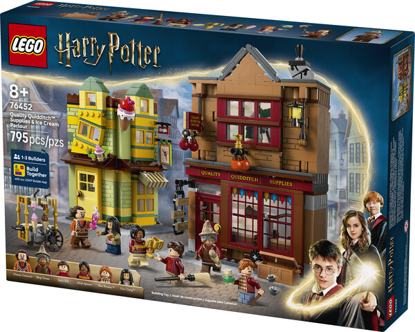 LEGO LEGO 76452 Magasin d'accessoires de Quidditch™ et marchand de glaces 673419403856