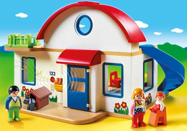 Playmobil Playmobil 6784 1.2.3 Maison de campagne (sep 2014) 4008789067845