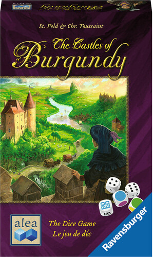 Ravensburger Châteaux de Bourgogne le jeu de dé (fr/en) (The Castles of Burgundy) 4005556824038