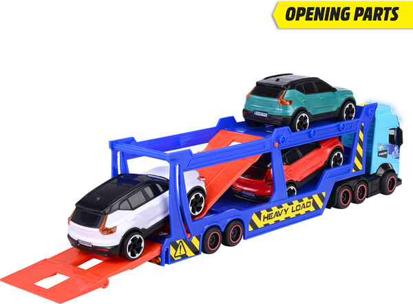 Dickie Toys dickie - transporteur d'autos son et lumière 40cm 4006333086595