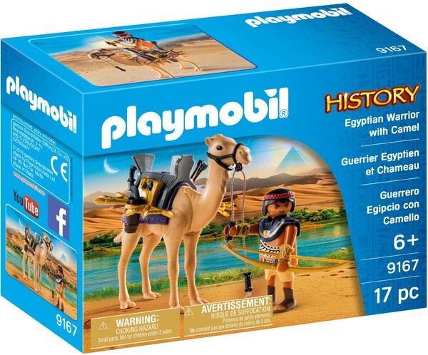 Playmobil Playmobil 9167 Guerrier Egyptien et chameau 4008789091673
