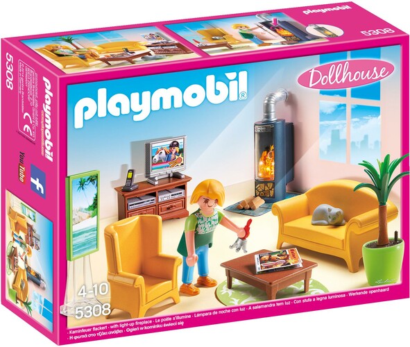 Playmobil Playmobil 5308 Salon avec cheminée (août 2016) 4008789053084