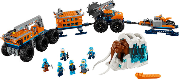LEGO LEGO 60195 City La base d'exploration mobile de l'Arctique 673419280822