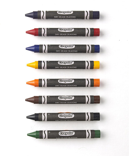 Crayola Tableau effacable a sec / recto-verso 063652864703