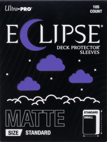 Ultra PRO Protecteurs de cartes Standard Eclipse PRO-Matte Mauve 105ct 074427166861