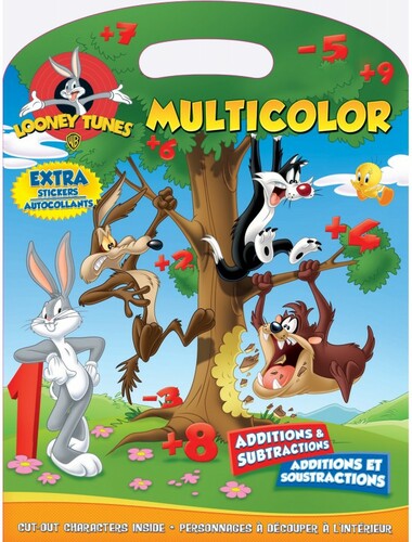 Imagine Publications Multicolor Looney Tunes (fr/en) additions et soustractions 9782897134075