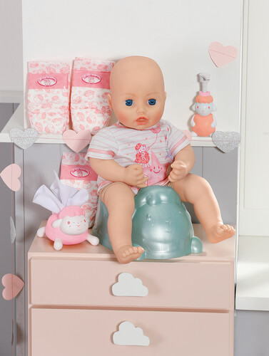 Zapf Creation Baby Annabell - Petit pot d'entrainement et accessoires 4001167703298