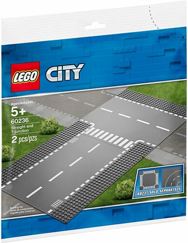 LEGO LEGO 60236 City Route droite et intersection 673419303699