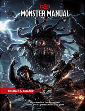 Wizards of the Coast Donjons et dragons 5e DnD 5e (en) Monster Manual 1 (D&D) 9780786965618