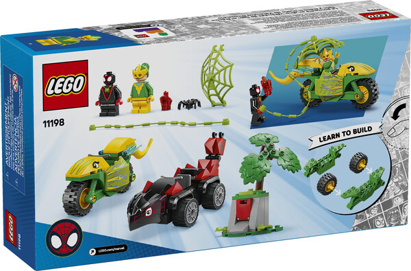 LEGO LEGO 11198 Course-poursuite entre Spin et Electro en dino-véhicules 673419404358