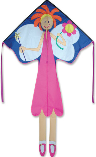 Premier Kites Cerf-volant monocorde large facile à voler fée 46'' x 90'' 630104442668