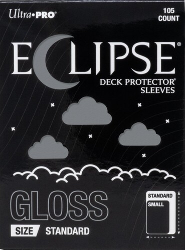 Ultra PRO Protecteurs de cartes Standard Eclipse PRO-Gloss smoke grey 105ct 074427167097