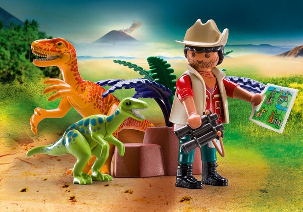 Playmobil Playmobil 70108 Mallette transportable Explorateur et dinosaures 4008789701084