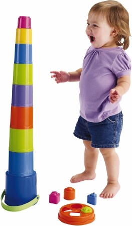 Kidoozie Trieur de formes et gobelets à empiler et emboîter 020373020825