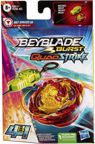 Beyblade Beyblade Burst Quad strike Toupie(1) Bolt Spryzen S8 195166207285