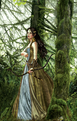 SunsOut Casse-tête 1000 Fée archère (Desdaemona) SunsOut 67602 796780676022