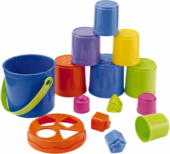 Kidoozie Trieur de formes et gobelets à empiler et emboîter 020373020825