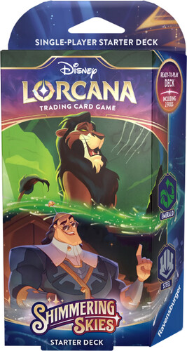 Lorcana Disney Lorcana (EN) Shimmering Skies - Starter Deck Scar/Kronk 4050368983817