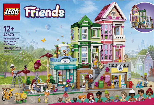LEGO LEGO 42670 Heartlake City Apartments and Stores 673419404624