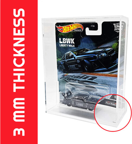 Evoretro EvoRetro acrylic for hot wheels premium 2pk 3701492108232