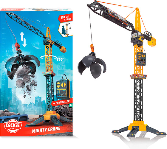 Dickie Toys Grue géante téléguidée 110 cm 4006333091094