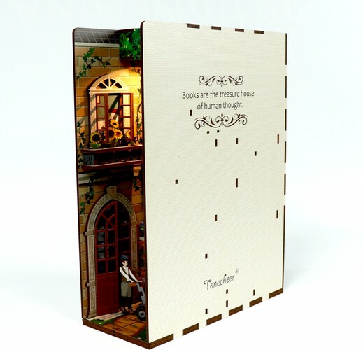 Jacarou Casse-tête 3D serres-livres secret garden 731093611438
