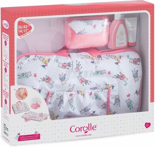 Corolle Corolle Mon bébé poupée classique coffret accessoires à langer pour bébé 36 / 42 cm 4062013140360