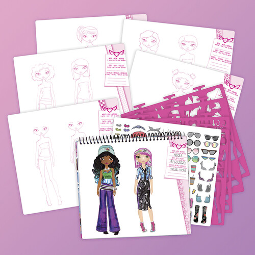 Fashion Angels Fashion Angels portfolio croquis 9781949962178