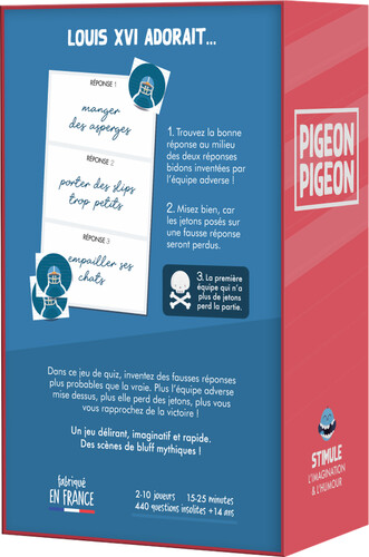 ATM Gaming Pigeon Pigeon (fr) 3701380500018