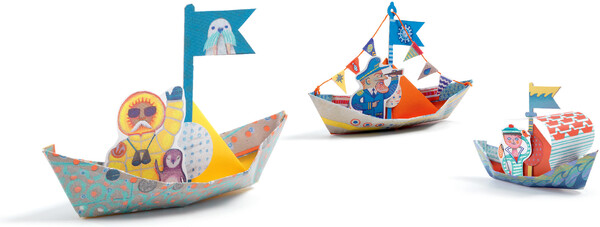 Djeco Origami bateaux sur l'eau (fr/en) 3070900087798