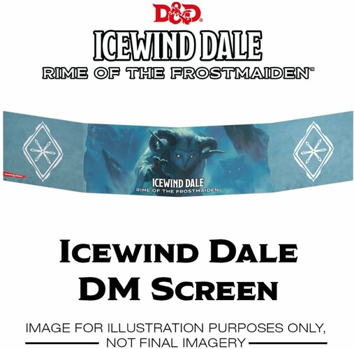 Black Book Éditions Donjons et dragons 5e DnD 5e (en) Icewind Dale: Rime of the Frostmaiden DM Screen (D&D) 9420020252134