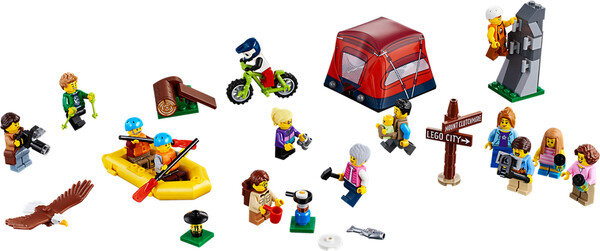 LEGO LEGO 60202 City Ensemble de figurines aventures en plein air 673419281386