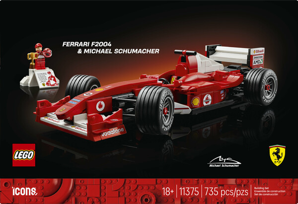 LEGO LEGO 11375 Ferrari F2004 & Michael Schumacher 673419422697
