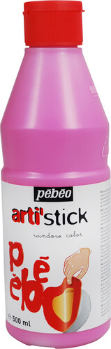 pébéo Arti'stick 500ml rouge décoration de fenêtres 316786 008503 9