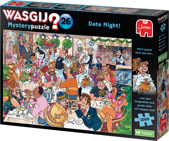 Jumbo Casse-tête 1000 Wasgij Mystery #26 Saint-Valentin 8710126018538