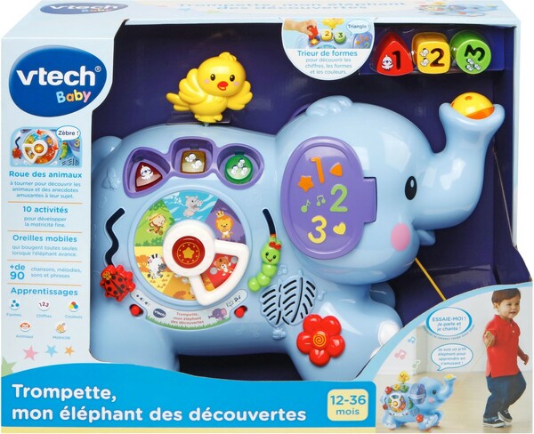 VTech VTech Trompette mon éléphant des découvertes (fr) 3417765058059