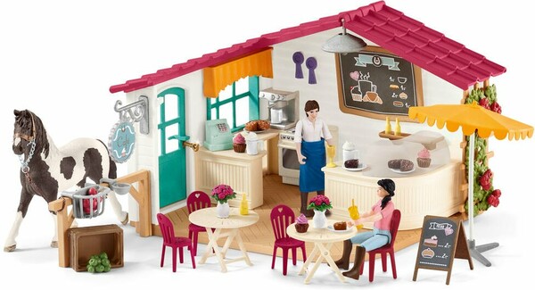 Schleich Schleich 42592 Café des cavaliers 4059433522814