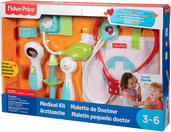 Fisher Price fisher-price - mallette de docteur 887961369373