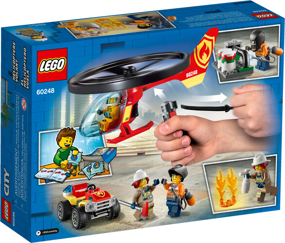 LEGO LEGO 60248 L'intervention de l'hélicoptère des pomp 673419319164
