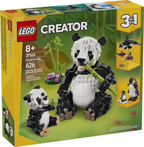 LEGO LEGO 31165 Animaux sauvages la famille de pandas 673419407182